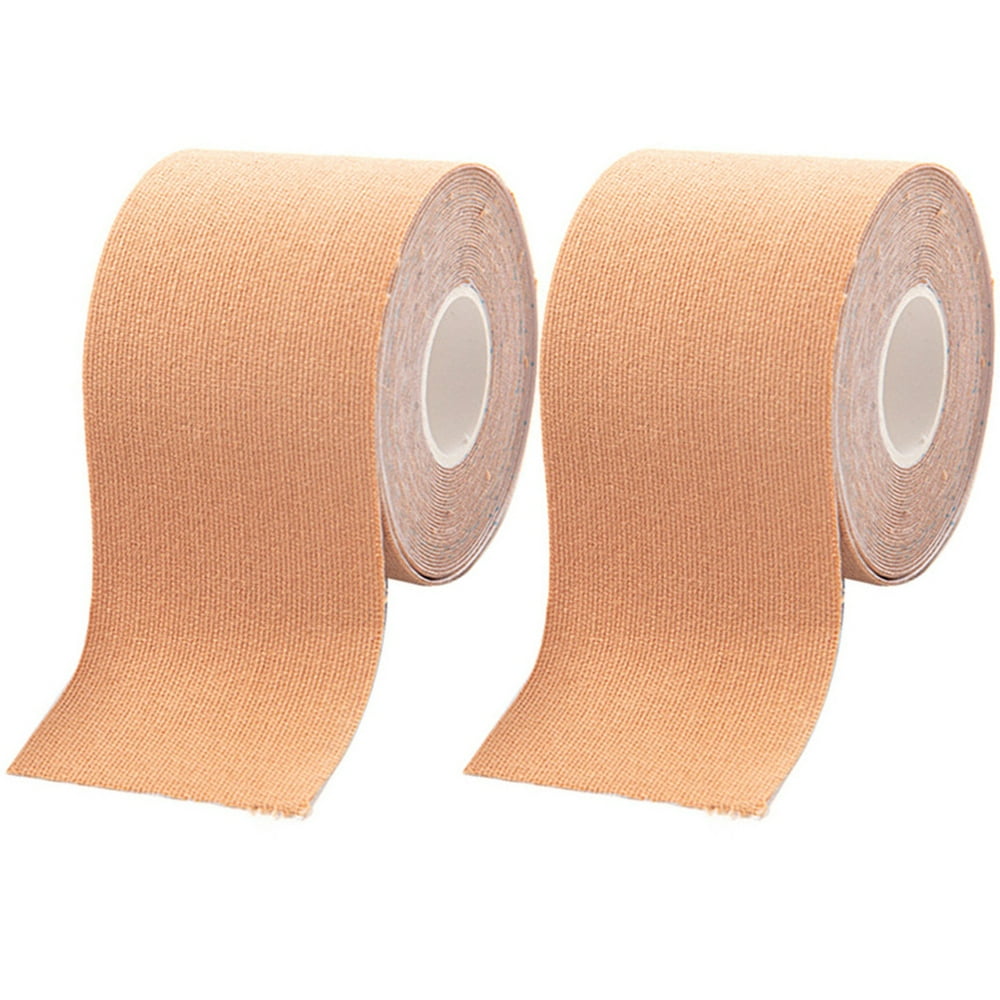 Breast Lift Tape Waterproof 2 Rolls Soft Adhesive Chest Tape Breast