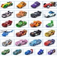 thumbnail image 1 of Tres generaciones de coches de carreras Racing Party Lao Mo Portuguese Black Samurai Buster Alloy Model Toy Car, 1 of 5