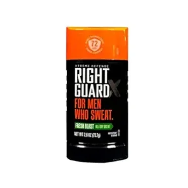 Right Guard Xtreme Defense 5 Anti-Perspirant & Deodorant, Fresh Blast 2.60 oz ( Packs of 2)