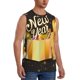 thumbnail image 2 of Fotbe Happy New Year 2025 C Men's Camiseta sin Mangas Estampada para Hombres, Playera Casual para Gimnasio, Entrenamiento, Playa-X-Large, 2 of 7