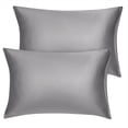 thumbnail image 1 of Unique Bargains Satin Pillowcase Zippered Silky Sateen, 1 of 9
