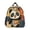 Cool Panda Vibes, variant on Iauyy Cool Panda Vibes Design Backpack for Girls/Boys with Name Tag—Front-closure buttons for ages 3–8year