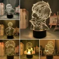thumbnail image 1 of Jujutsu Kaisen figura Inumaki Toge 3D LED Anime lámparas Ryomen Sukuna luces nocturnas Decoración de mesa cumpleaños Manga regalos para amigos, 1 of 5