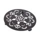 thumbnail image 1 of Soporte para macetas redondo hueco con ruedas para el hogar con ruedas bloqueables 34 cm, 1 of 9