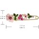 thumbnail image 2 of Zhuge 3 piezas de broches decorativos de seguridad con forma de flor de cristal, broches con clip para ropa, bufandas, chal y botones, 2 of 5