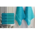 thumbnail image 5 of Utopia Towels 6 Pack Medium Bath Towel Set, 24 by 48 Inches, 500 GSM 100% Ring Spun Cotton, Lightweight and Highly Absorbent Quick Drying Premium Towels for Hotel, Spa and Bathroom, Turquoise, 5 of 8