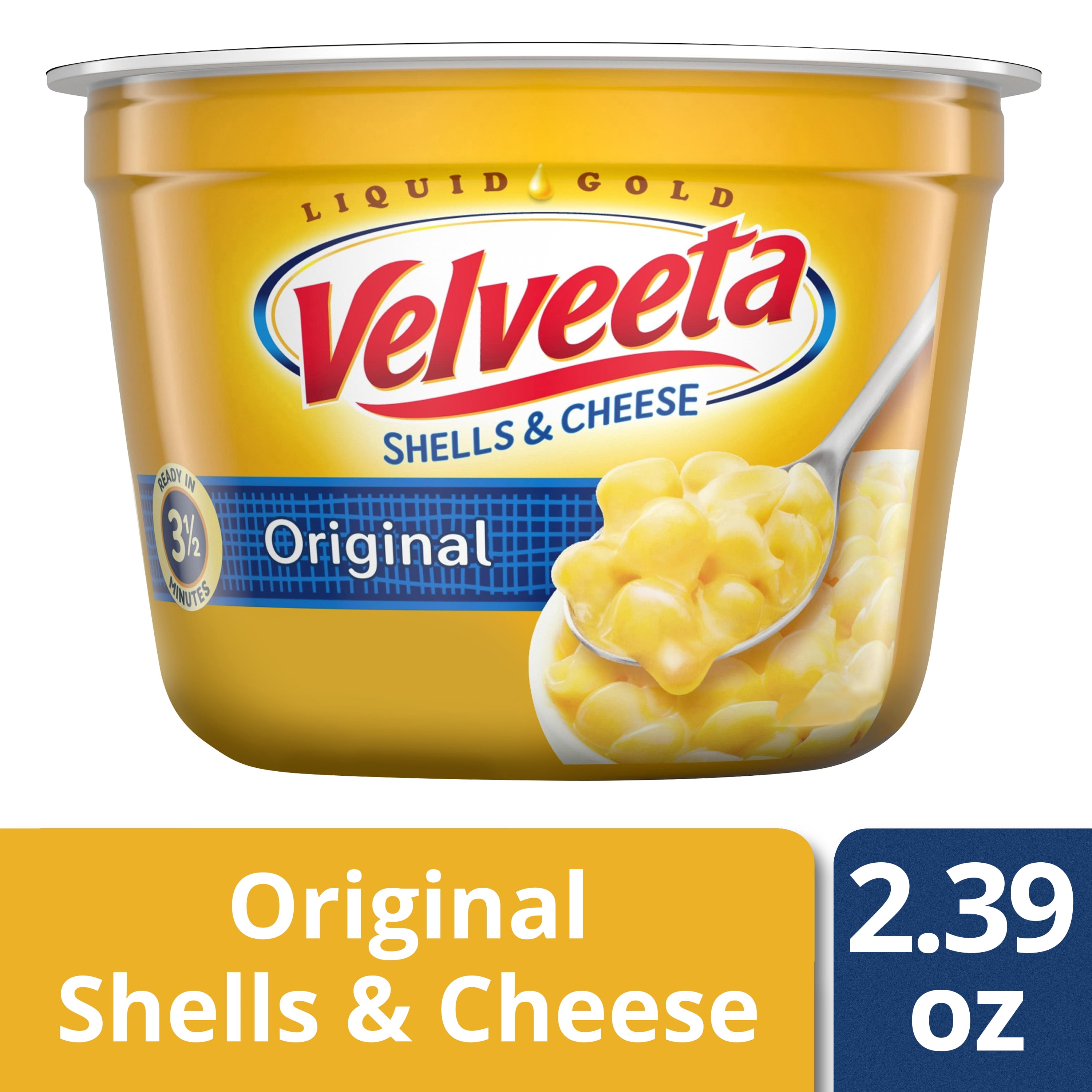 Velveeta Original Shells and Cheese Cups, 2.39 oz Cup