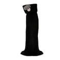thumbnail image 6 of Yuanlong Womens Leg Warmers Ribbed Knit Checkered Pattern Stirrup Socks Cute Fashion Slouch Socks For Valentine' Day Spring, 6 of 6