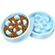 thumbnail image 1 of Comedero lento para perros, sin asfixia, comedero lento para detener la hinchazón, cuenco de agua para comida de perro con patrón divertido (juego de 2) azul BANYUO  Electrónica, 1 of 6