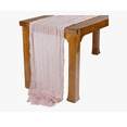 thumbnail image 1 of Camino De Mesa De Tela De Queso color Rosa, 1 of 4