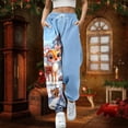 thumbnail image 2 of WEAIXIMIUNG Sweatpants Women Pack Women's Easter Santa Pants, 2 of 4