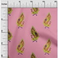 thumbnail image 1 of oneOone Cotton Poplin Pink Fabric Peacock Block Diy Clothing Quilting Fabric Print Fabric By Yard 42 Inch Wide, 1 of 4