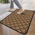 thumbnail image 4 of Paw Prints Door Rugs,Washable Non Slip Door Mats Indoor,Decorative Door Mats,Entry Mat Indoor for Entrance,Bedroom,Kitchen,Bathroom,30"x17", 4 of 6