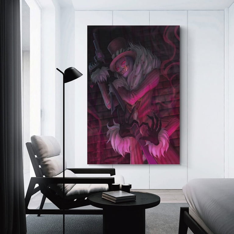 Anime Poster Hazbin Hotel Valentino (1) Wall Art Poster Scroll