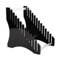 thumbnail image 2 of Rushawy Stands Holder Acrylic Multifunction Easy Assembly Book Shelf Rack black, 2 of 9