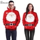 thumbnail image 3 of Sudaderas con capucha con estampado de Jesús para hombres y mujeres, jersey con capucha de Papá Noel, ropa de calle informal para adultos, ropa de gran tamaño con bolsillo, otoño, 3 of 4