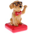 thumbnail image 2 of 2x Solar divertido sacudir la cabeza Animal escritorio hogar coche Interior salpicadero decoración Bobblehead muñeca juguetes baratija regalo Baoblaze none, 2 of 8