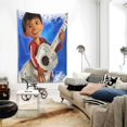 thumbnail image 2 of Tapiz de coco para dormitorio, estampado artístico para colgar en la pared, pósteres estéticos, tapices de fondo para sala de estar, dormitorio, regalo para fanáticos, 60 x 51 pulgadas, 2 of 8
