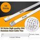 thumbnail image 2 of 50 Pieces Stainless Steel Cable Ties, 300mm4.6mm Stainless Steel Cable Ties, Stainless Steel Cable Ties For Exhaust Winding, Bundled Cables, Maintain, 2 of 5