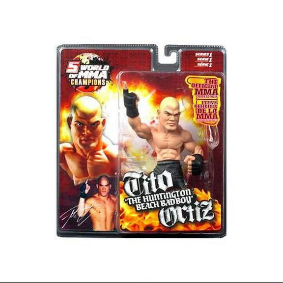 round 5 mma tito ortiz figurine
