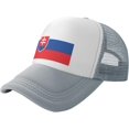 thumbnail image 1 of Flagge der Slowakei Mesh Back Trucker Cap Baseball Cap, 1 of 8