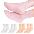 thumbnail image 2 of Gel Socks Moisturizing Anti-cracking Silicone Socks And Covers Men To And Protect Cracking J6a1, 2 of 8