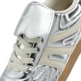 thumbnail image 5 of DREAM PAIRS Girls' Leopard Print Sneakers with Hook & Loop Strap and Lace-Up Casual Shoes, 5 of 8