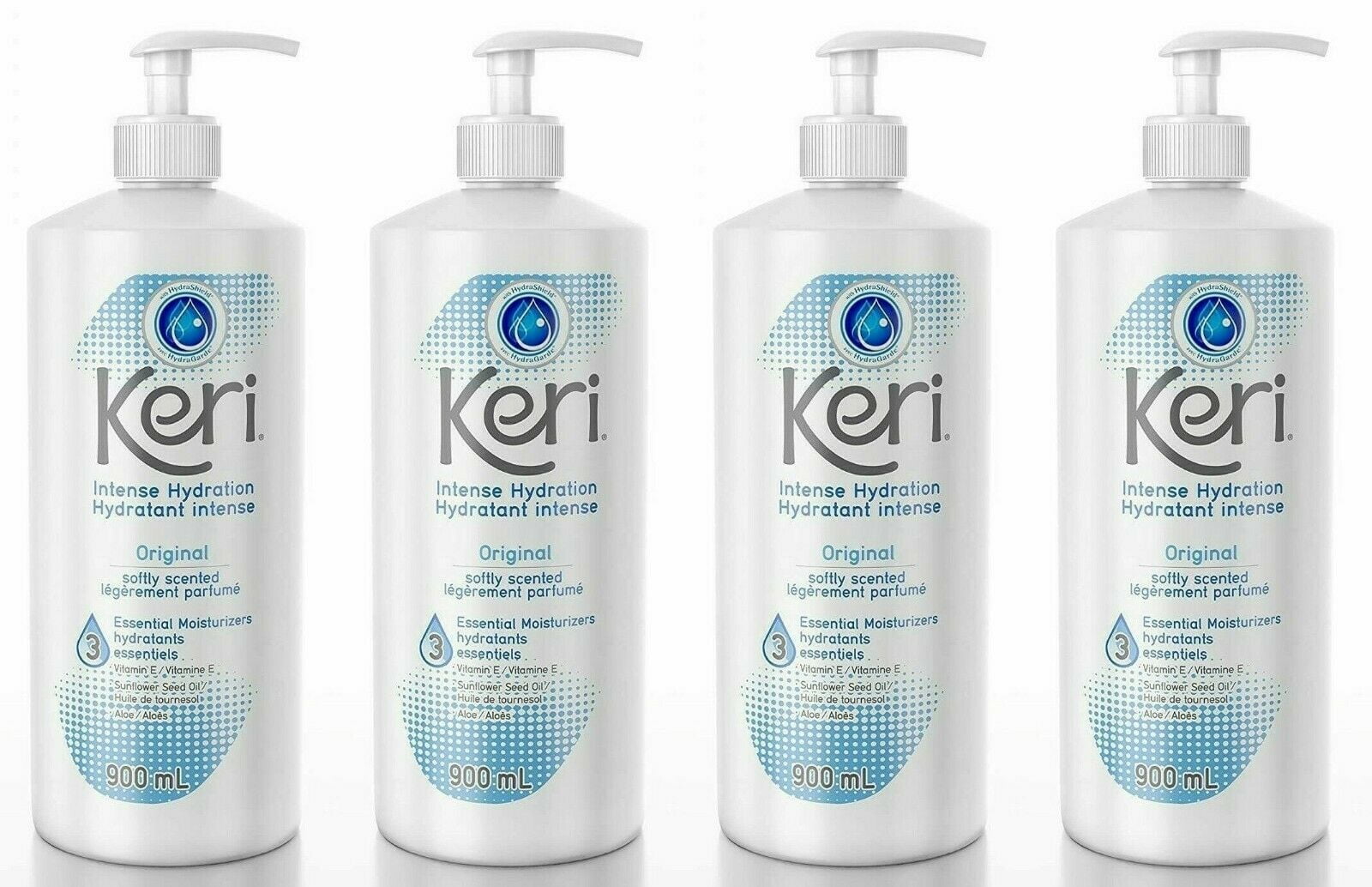 Keri Original Intense Hydration Lotion, Softly Scented, Pump,Daily