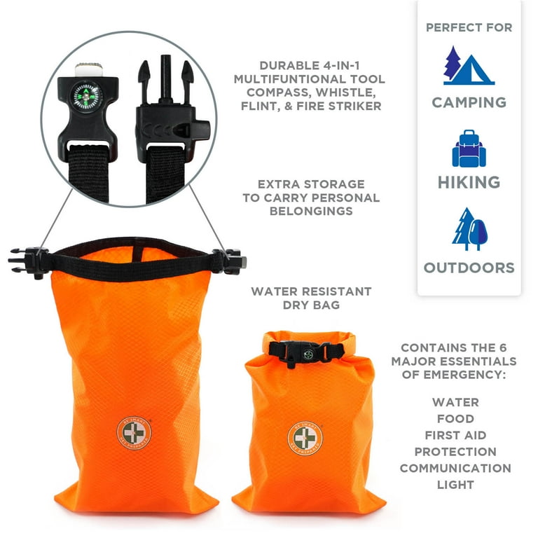 Be Smart Get Prepared 20-Piece First Aid Survival, Lone Wolf