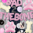 thumbnail image 2 of Girl Dog 2nd Birthday Party Decorations Bad 2 the Bone Balloons Bad Two The Bone Party Decorations Puppy Dog Birthday Decoration Party Supplies, 2 of 7