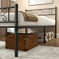 thumbnail image 5 of VECELO Twin Size Metal Platform Bed Frame with Headboard and Footboard, Strong Steel Slat Support/No Box Spring Needed, Easy Assembly, Black, 5 of 10
