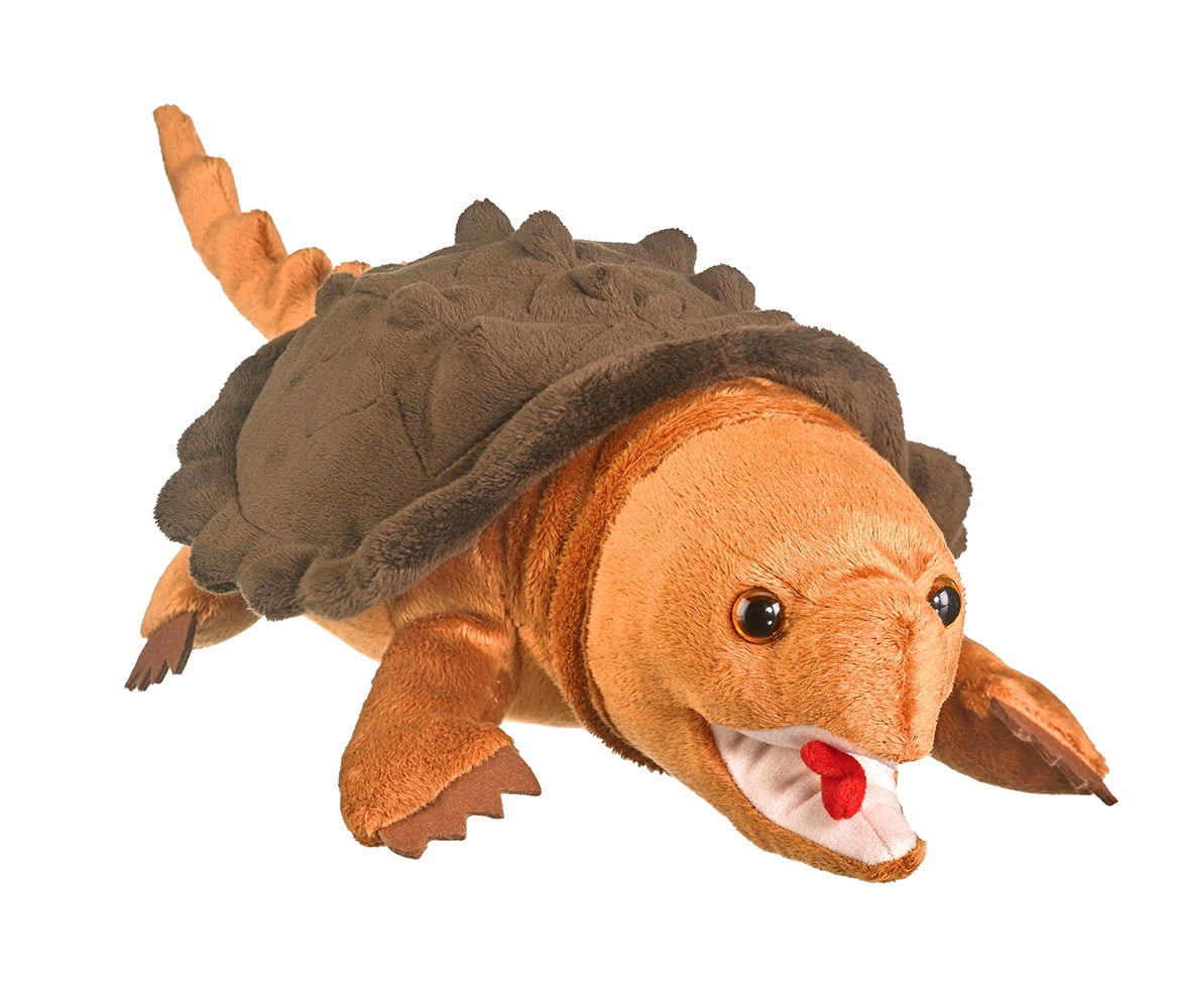 Super Soft Plush Wild Life Artist Conservation Critters Snapping Turtle Plush - Walmart.com