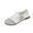 White, variant on Taqqpue Women Flat Shoes Under 10 Women's Fashion Casual Solid Color Summer Comfortable Lazy Outerwear Flat Shoes for Women