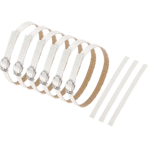 Replacement Ankle Strap for Heels Detachable Shoe Straps PU Leather Band