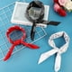 thumbnail image 2 of 3 Piezas Pañuelo para el Cabello Bandana, 54 x 54 cm Banda para el Cabello Diadema Pañuelo Bufanda Diadema Bandana Pañuelo Pañuelo Colorido para Hombres Mujeres Regalo Multiusos oso de fresa Electrónica, 2 of 5