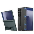 thumbnail image 2 of Dteck for Galaxy Z Fold 7 Case with Hinge Protection and Kickstand, Shockproof Magnetic Hard Rugged Protective Cover, Darkgreen, 2 of 10