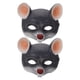 thumbnail image 4 of 2 máscaras de rata para Halloween, carnaval y fiestas de disfraces. Máscara facial de animal realista, adecuada para adultos y niños., 4 of 8