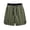 Army Green, variant on Men's Summer Loose Fitting Casual Sports Five Piece Silk Shorts for Education Men Running Shorts Shorts Mens Short Set Casual Tie Men Shorts Loose Fit Tall Athletic Shorts Guys Shorts Mens