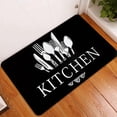 thumbnail image 5 of HCJKDU Kitchen Rug, Black Non-Slip Cushioned Kitchen Mats for Floor Waterproof Comfort Kitchen Rugs and Mats Farmhouse Chef Mats Floor Carpet for Sink, Laundry Room, 5 of 5