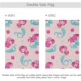 thumbnail image 3 of SKYSONIC Garden Flag Beautiful Mermaid Girl Double-Sided Printed House Sports Flag-12x18(in)-Polyester Decorative Flags for Courtyard Garden Flowerpot, 3 of 6