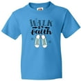 thumbnail image 3 of Inktastic Walk by Faith Quote Youth T-Shirt, 3 of 5