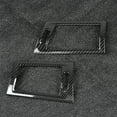 thumbnail image 4 of Couvercle de Sortie d'Air, 2pcs Fibre de Carbone Texture Voiture Partie Intérieure Côté Évent Garniture Innovation Moderne, 4 of 8