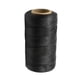 thumbnail image 1 of Injueey Hilo encerado para coser, cuerda para coser a mano, cuerda artesanal para reparación de cuero, herramientas para coser, accesorios Suministros de marroquinería Negro, 1 of 6