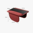 thumbnail image 2 of Center Console Cover with Storage Bag, Leather Comfort Armrest Cover for Car Decorations & Height Car Armrest Cushion, Universal Car Arm Rest Cover Pad for Most Vehicles, 2 of 8