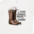 thumbnail image 4 of Inktastic My Hero Wears Cowboy Boots Boys or Girls Toddler T-Shirt, 4 of 5
