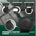 thumbnail image 3 of Powder Coat Kettlebell - Cast Iron - 28 KG / 62 LB, 3 of 5