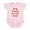 Petal Pink, variant on CafePress - Drag Racing Infant Bodysuit - Baby Light Bodysuit, Size Newborn - 24 Months