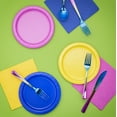 thumbnail image 5 of Rainbow Plastic Disposable Cutlery 24 Count New by Way to Celebrate, 5 of 7