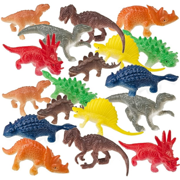 8 Mini figurines dinosaures pour gâteau