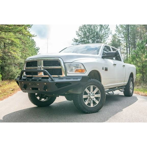 10-18 Ram 2500/3500 Hd Red Steel Front W/ Pre-Runner Guard Bumper Fits select: 2012 DODGE RAM 2500, 2012 DODGE RAM 3500